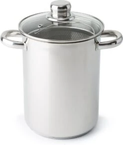 Imperial Kitchen Asperge/pastapan - 19x14cm - RVS -Pot Benodigdheden Winkel 1018x1200