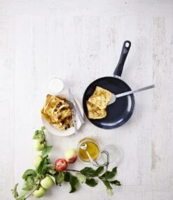 GreenChef Diamond Koekenpannenset Ø 20cm + Ø 28cm - Zwart - Inductie - PFAS-vrij -Pot Benodigdheden Winkel 1038x1200