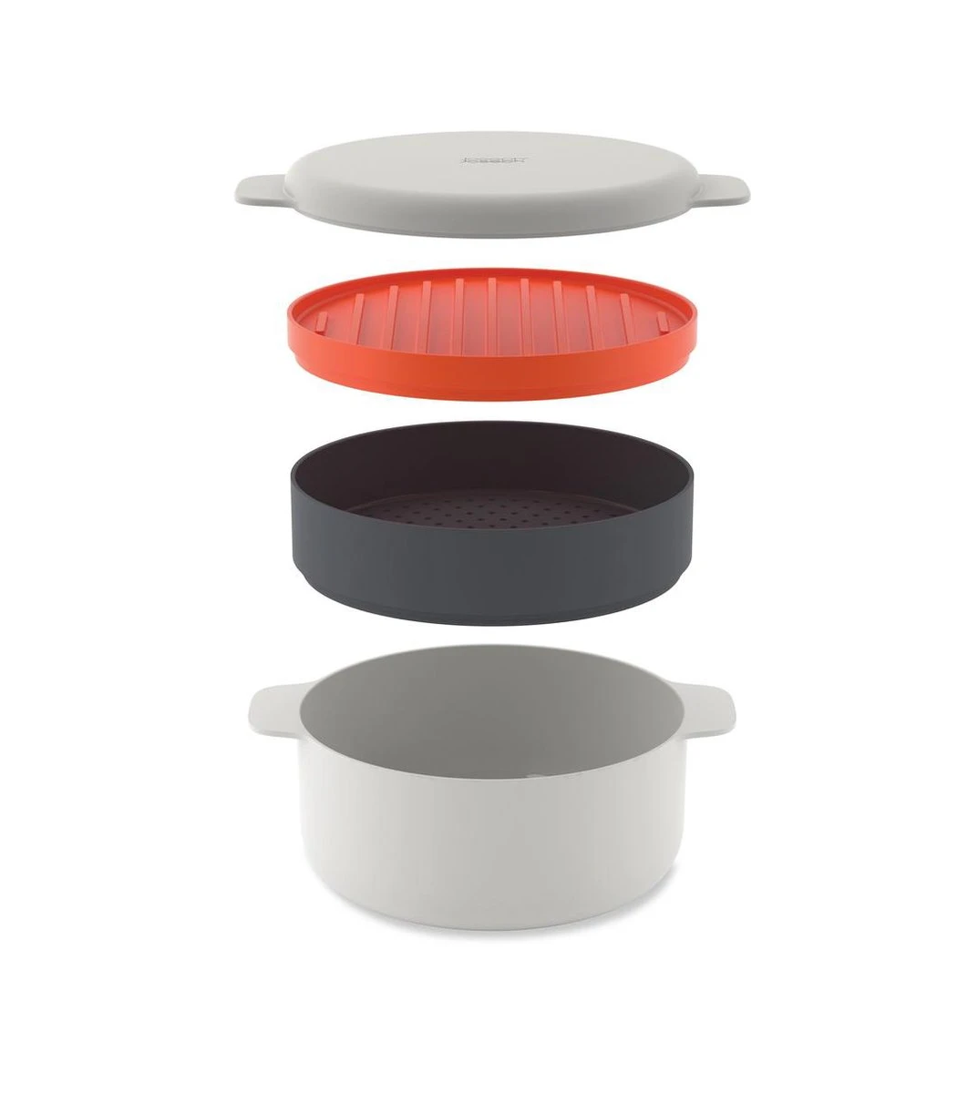 Joseph Joseph M-Cuisine Stomer - Voor Magnetron - Stapelbaar - 4 Delig 3 Joseph Joseph M-Cuisine Stomer - Voor Magnetron - Stapelbaar - 4 Delig - Afbeelding 3