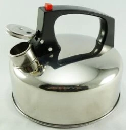 Fluitketel RVS 2 Ltr Met Rode Knop. Alle Warmte Bronnen. -Pot Benodigdheden Winkel 1166x1200