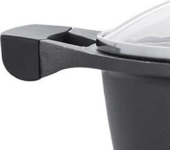 Royalty Line - Marble Soep/braadpan - Met Glazen Deksel Zwart - 20 CM. RL-BS20ML -Pot Benodigdheden Winkel 1200x1055