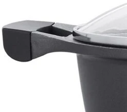 Royalty Line - Marble Soep/braadpan - Met Glazen Deksel Zwart - 20 CM. RL-BS20ML -Pot Benodigdheden Winkel 1200x1065