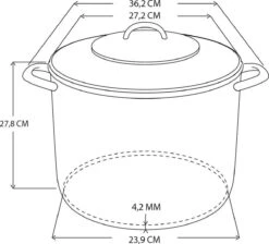 BK Soeppan - Ø 26 Cm - 11 L - Glazen Deksel -Pot Benodigdheden Winkel 1200x1089 5