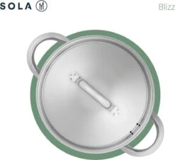 Sola Pannenset Blizz - 4 Delig - Ø Cm - Zilver - RVS - Sandwichbodem -Pot Benodigdheden Winkel 1200x1098 3