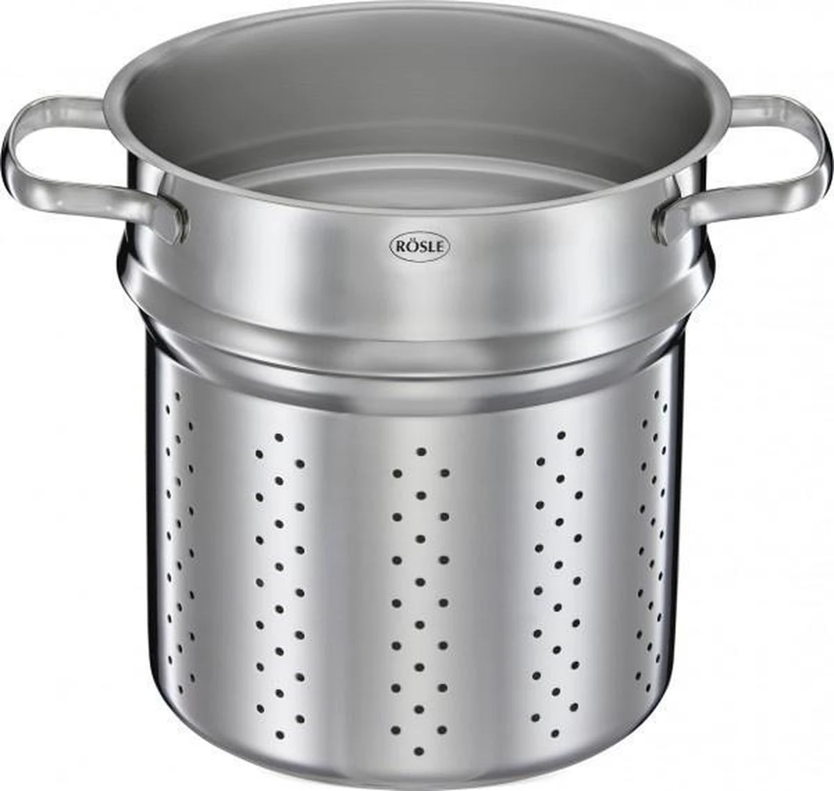 Pastapan Met Deksel, 20 Cm - Rösle | Elegance 2 Pastapan Met Deksel, 20 Cm - Rösle | Elegance - Afbeelding 2