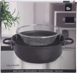 Excellent Houseware Frituurpan Met Glazen Deksel Ø26cm -Pot Benodigdheden Winkel 1200x1140