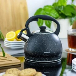 Fluitketel Inductie Gas Waterkoker 2.0 L ‘’Cosenza’’ Mat Zwart RVS -Pot Benodigdheden Winkel 1200x1198 14