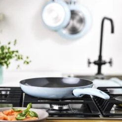 VitaVerde Expert Koekenpannenset Ø 24cm + Ø 28cm - Lichtblauw - Inductie - PFAS-vrij -Pot Benodigdheden Winkel 1200x1200 129