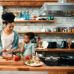 BIKO - Smile Pannen 8 Delige Pannenset - Braadpan - Zwart -Pot Benodigdheden Winkel 1200x1200 30