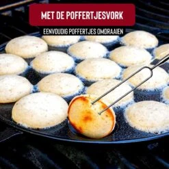 Rednas Poffertjespan Pakket - Incl. Luxe Giftbox - Incl.Bakkwast/Vork/Doseerfles - RVS/Gietijzer 13 Rednas Poffertjespan Pakket - Incl. Luxe Giftbox - Incl.Bakkwast/Vork/Doseerfles - RVS/Gietijzer -Pot Benodigdheden Winkel 1200x1200 344