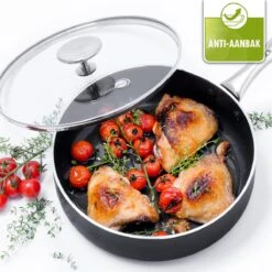 GreenPan Brussels Hapjespan Met Deksel - Ø24 Cm - Keramisch - Inductie -Pot Benodigdheden Winkel 1200x1200 467