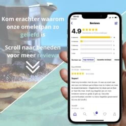 Culistar Pannenkoekenpan Inductie - Pancake Pan - Omeletpan - Omeletmaker - Eierpan - Inclusief Receptenboekje 16 Culistar Pannenkoekenpan Inductie - Pancake Pan - Omeletpan - Omeletmaker - Eierpan - Inclusief Receptenboekje -Pot Benodigdheden Winkel 1200x1200 522