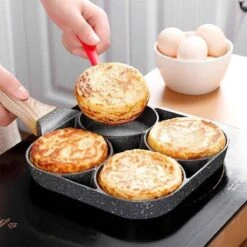 Anti-aanbak Pancake Pan | American Pancake Pan | Omelet Pan | Geschikt Voor Inductie & Alle Warmtebronnen | Eierpan | Omeletmaker | Pancake Maker | Mini Pannenkoekenpan -Pot Benodigdheden Winkel 1200x1200 556