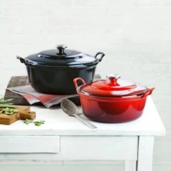 Le Creuset Braadpan Faitout Tradition Kersenrood - ø 24 Cm / 3 Liter -Pot Benodigdheden Winkel 1200x1200 629