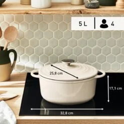 Tefal LOV Braadpan - 5L - Ø25 Cm - Beige 27 Tefal LOV Braadpan - 5L - Ø25 Cm - Beige -Pot Benodigdheden Winkel 1200x1200 668