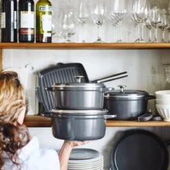 GreenPan Featherweights Braadpan 22cm - Zwart - Inductie - PFAS-vrij -Pot Benodigdheden Winkel 1200x1200 672