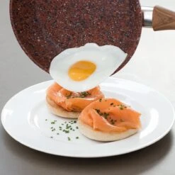 Livington Copper & Stone Pan - 24cm Koekenpan- Anti-aanbaklaag En Krasbestendig - Graniet Look - Binnenste Steenlaag Voor Perfecte Warmteverdeling - Geschikt Voor Ceran, Gas, Elektrisch, Inductie -Pot Benodigdheden Winkel 1200x1200 740