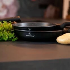 Herenthal Inductie Pannenset - Luxe 10-delige Koekenpanset - Voor Alle Warmtebronnen - Met Glazen Deksels En Koudgrepen - Zwart -Pot Benodigdheden Winkel 1200x1200 89