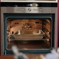 YUGN Braadslede Ovenschaal Braadslee Oven - Braadslede Met Rooster Voor Ovengerechten - Roestvrijstaal En 40x30x7CM - Cadeau Tip -Pot Benodigdheden Winkel 1200x1200 948