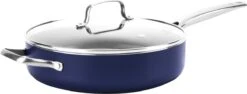 Blue Diamond – Sauteerpan Inclusief Deksel – Hapjespan – 28 Cm - Coating Met Diamant - Blauw -Pot Benodigdheden Winkel 1200x455