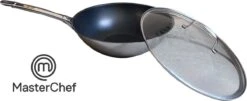 MasterChef / Jumbo - Wokpan - Met Glazen Deksel - 28 Cm - Inductie -Pot Benodigdheden Winkel 1200x489 2