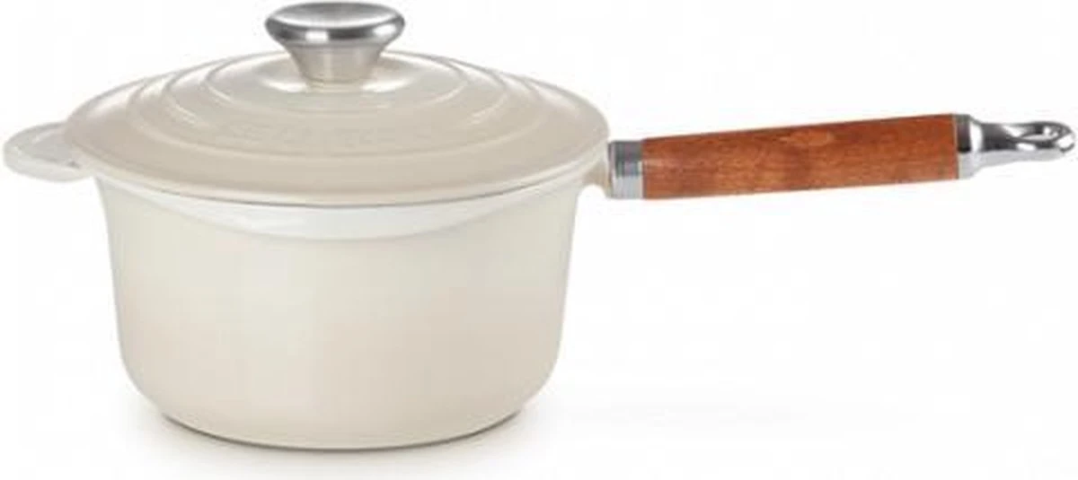 Le Creuset Steelpan - Met Deksel - Tradition - Meringue - ø 18 Cm / 1.8 Liter 7 Le Creuset Steelpan - Met Deksel - Tradition - Meringue - ø 18 Cm / 1.8 Liter - Afbeelding 7
