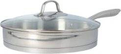 4goodz Dubbelwandige RVS Hapjespan Met Deksel 28 Cm - Zilver -Pot Benodigdheden Winkel 1200x536