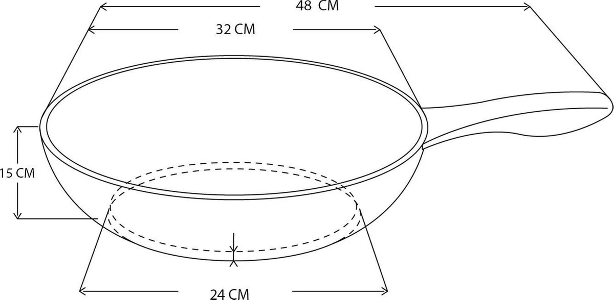 Royalty Line Marble Coating Wokpan - Met Glazen Deksel - Zwart - 32 Cm 3 Royalty Line Marble Coating Wokpan - Met Glazen Deksel - Zwart - 32 Cm - Afbeelding 3