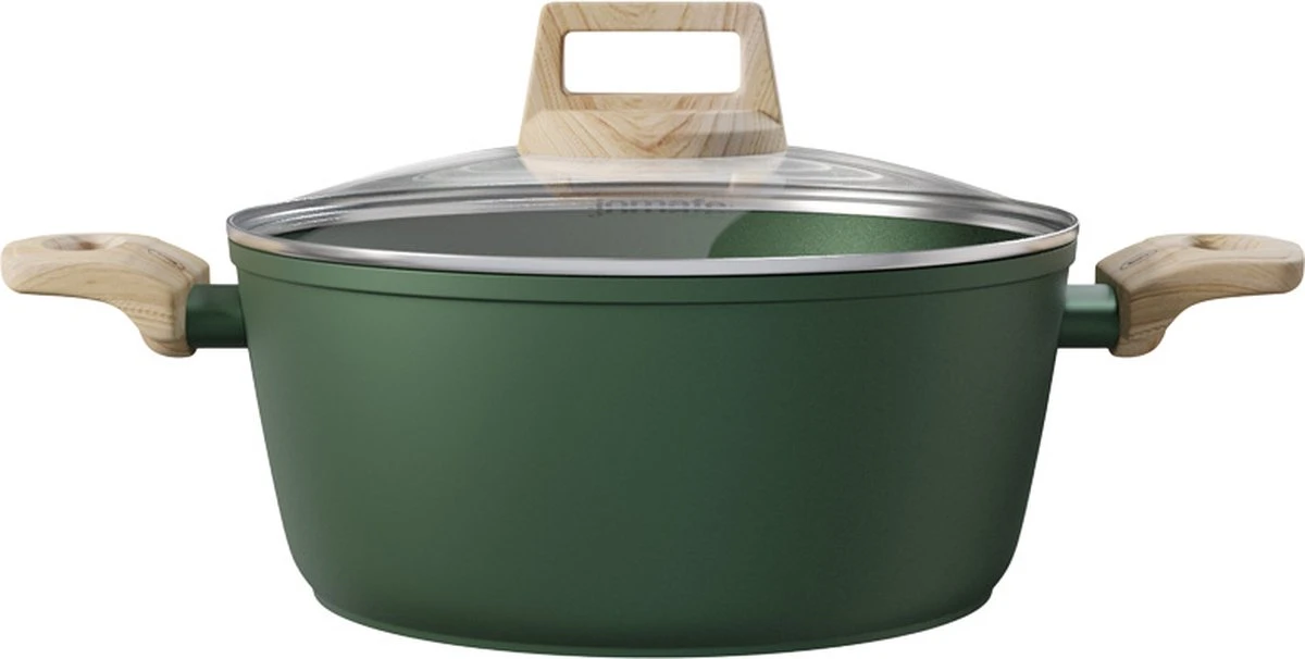 Forest, Braadpan Met Deksel – Ø 16 Cm – 100% Gerecycled Aluminium – Geschikt Voor Alle Warmtebronnen - Duurzame Pan – PFOA Vrij – Sudderpan – Stoofpan – 2.5 L 1 Forest, Braadpan Met Deksel – Ø 16 Cm – 100% Gerecycled Aluminium – Geschikt Voor Alle Warmtebronnen - Duurzame Pan – PFOA Vrij – Sudderpan – Stoofpan – 2.5 L