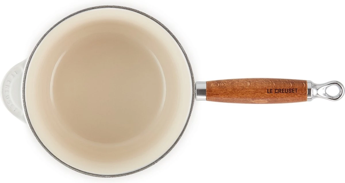 Le Creuset Steelpan - Met Deksel - Tradition - Meringue - ø 18 Cm / 1.8 Liter 5 Le Creuset Steelpan - Met Deksel - Tradition - Meringue - ø 18 Cm / 1.8 Liter - Afbeelding 5