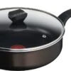 Tefal Sauteerpan Cook & Clean 26 Cm Aluminium Zwart