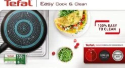 Tefal Sauteerpan Cook & Clean 26 Cm Aluminium Zwart -Pot Benodigdheden Winkel 1200x660
