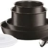 Tefal Ingenio Performance Black Pannenset 7-delig All Lights Inclusief Inductie L6548302
