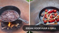Chefarone Gietijzeren Pan - 2-in-1 Braadpan Inclusief Deksel - Geschikt Voor Alle Warmtebronnen -Pot Benodigdheden Winkel 1200x675 25