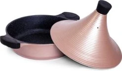 Aluminium Tajine Agadir-geschikt Kleur Rose Gold - Ook Voor Inductie -Pot Benodigdheden Winkel 1200x698 3