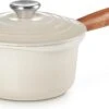 Le Creuset Steelpan - Met Deksel - Tradition - Meringue - ø 18 Cm / 1.8 Liter