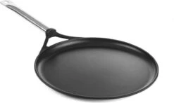 Hendi Pannenkoekenpan Gietaluminium - Professionele Crêpe Pan - Ø32x(H)2cm - Bodem: Ø26cm