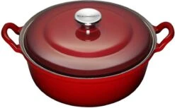 Le Creuset Braadpan Faitout Tradition Kersenrood - ø 24 Cm / 3 Liter -Pot Benodigdheden Winkel 1200x745 2