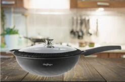 Chefflinger Wokpan - Antiaanbak - 32cm -Pot Benodigdheden Winkel 1200x787