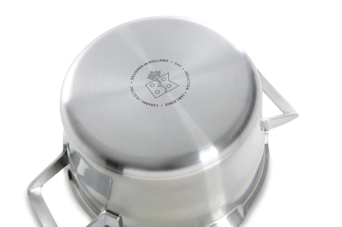 BK Premium+ Pannenset - 9-delig - Veilig Afgietsysteem - Inductie 15 BK Premium+ Pannenset - 9-delig - Veilig Afgietsysteem - Inductie - Afbeelding 15