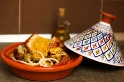 CRAFLAIR ~ Tajine ~ Ø 30 Cm ~ Geschikt Voor Inductie - Adapter ~ Handgemaakt ~ Geglazuurd Keramiek -Pot Benodigdheden Winkel 1200x800 112