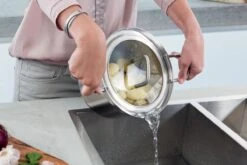 BK Q-linair Master Glas Pannenset - 5-delig - Glazen Deksel - Veilig Afgietsysteem - Inductie -Pot Benodigdheden Winkel 1200x800 25