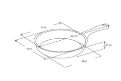 DeBuyer Mineral B Element Koekenpan - Ø 32 Cm -Pot Benodigdheden Winkel 1200x800 41