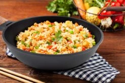 Rosmarino Black Line - Wokpan - Ø30cm - 100% PFAS & PFOA Vrij - Gegoten Aluminium - Non-stick Minerale Coating - Ergonomische Handgreep - Geschikt Voor Alle Warmtebronnen & Vaatwasser -Pot Benodigdheden Winkel 1200x800 69