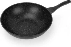 Swiss Pro+ Wokpan - Met Glazen Deksel - 28cm - Zwart -Pot Benodigdheden Winkel 1200x805 4