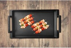 Eurolux Teppanyaki Plaat Met Grepen - 41 X 24 X 2.5 Cm - Zwart - Aluminium - Geschikt Voor Alle Warmtebronnen 14 Eurolux Teppanyaki Plaat Met Grepen - 41 X 24 X 2.5 Cm - Zwart - Aluminium - Geschikt Voor Alle Warmtebronnen -Pot Benodigdheden Winkel 1200x809 1