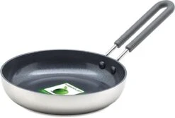 GreenPan Mini Koekenpan 14cm - Zilver - Inductie - PFAS-vrij -Pot Benodigdheden Winkel 1200x811 1