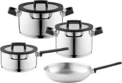 BergHOFF GEM Downdraft Pannenset - 7 Delige Set - 4 Pannen -Pot Benodigdheden Winkel 1200x811