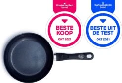 GreenChef Diamond Koekenpannenset Ø 20cm + Ø 28cm - Zwart - Inductie - PFAS-vrij -Pot Benodigdheden Winkel 1200x816 1