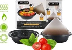 CUILINA Tajine Ø 30 Cm Geschikt Voor Alle Kookplaten, Inclusief Inductie. -Pot Benodigdheden Winkel 1200x831 3